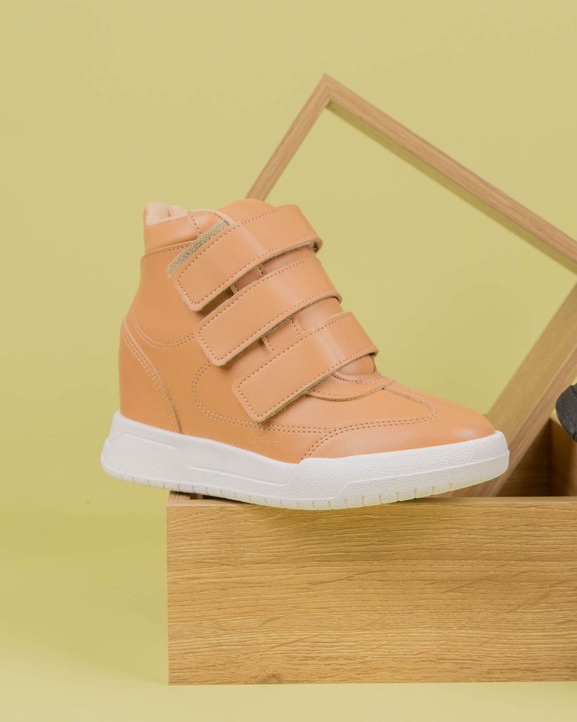 5834.100 MOLECA TENIS PLATAFORMA NUDE NAPA 