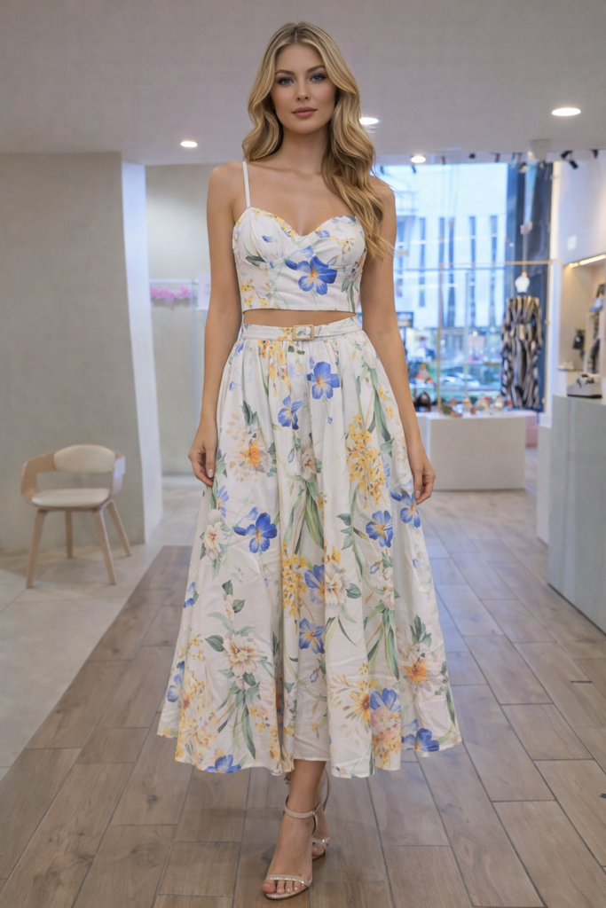 SM5990 MISS AVENUE CONJUNTO TROPICAL MARFIL