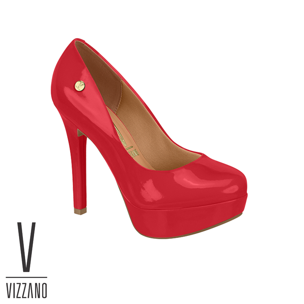 1830.501 VIZZANO PUMPS ROJO VERNIZ