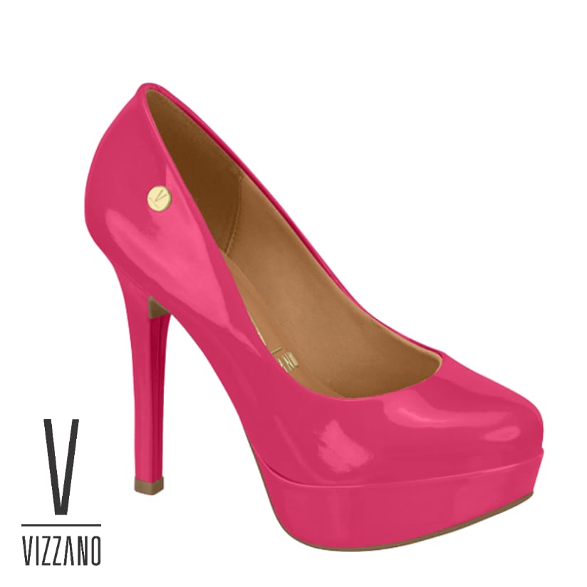 1830.501 VIZZANO PUMPS PINK VERNIZ