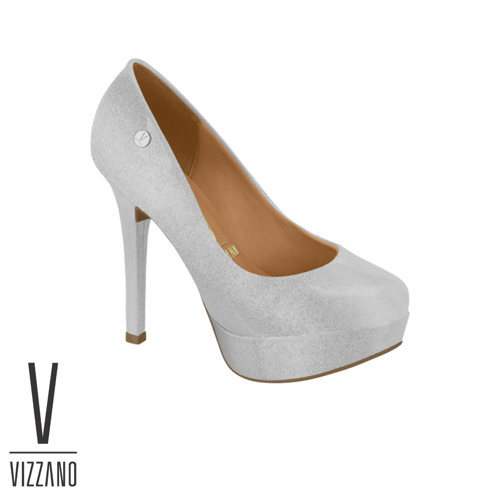 1830.501 VIZZANO PUMPS PLATEADO PARIS