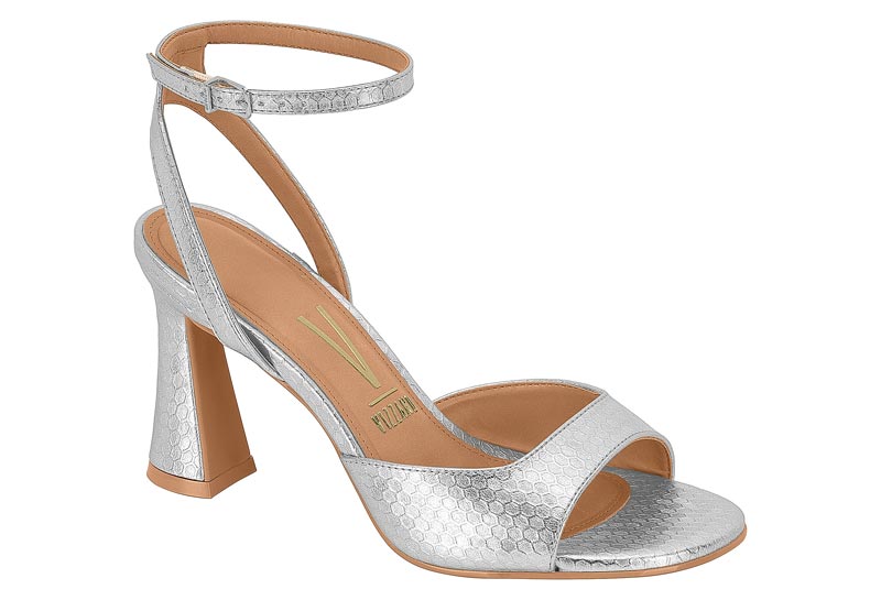 6517.202 VIZZANO SANDALIA PLATEADO FAVO
