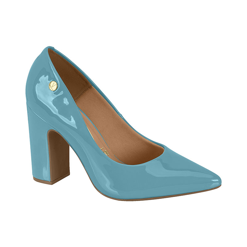 1285.400 VIZZANO ZAPATO VERDE JADE VERNIZ