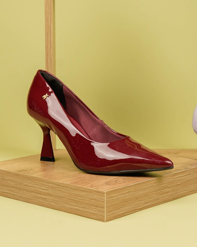 145010 VIAMARTE STILETTO CHERRY VERNIZ 