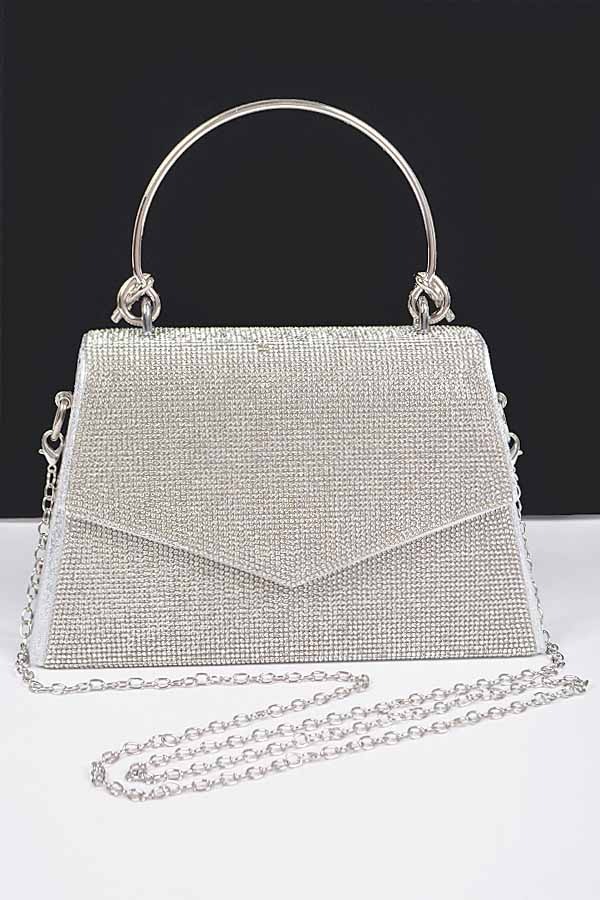 HPC3920CLSL CARTERA GALA PLATEADO