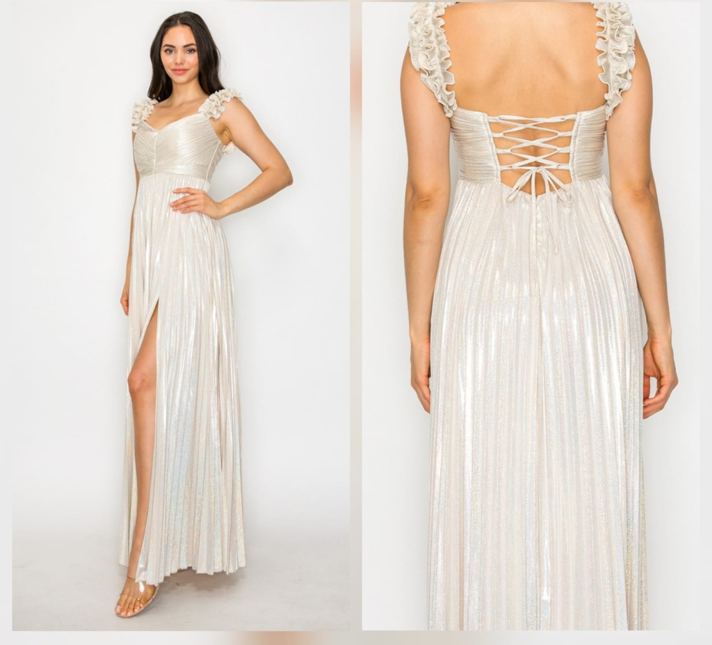 3279 MINUET VESTIDO LARGO CHAMPAGNE