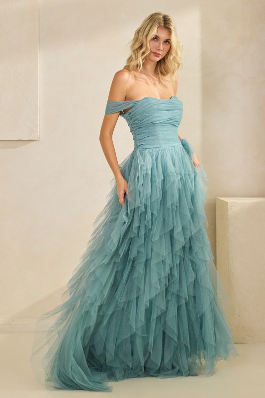 5507 ILY FROM VESTIDO TUL VERDE