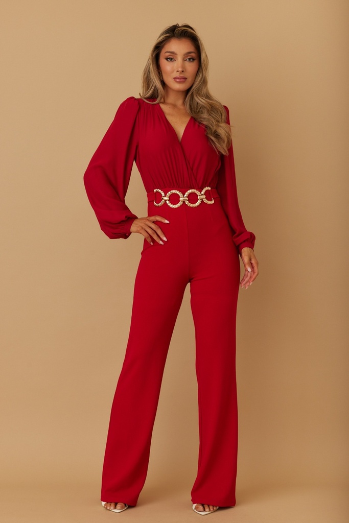 JP50527 VALENTINE ENTERIZO ROJO