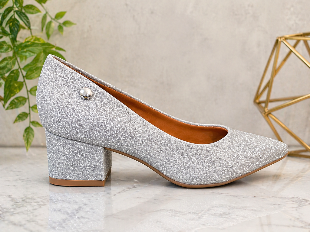 1220.315 VIZZANO ZAPATO PLATA SHINE