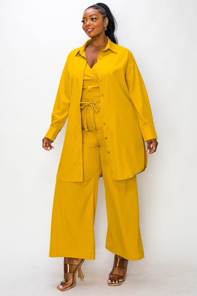 VXS006-04 VERXY CONJUNTO MOSTAZA