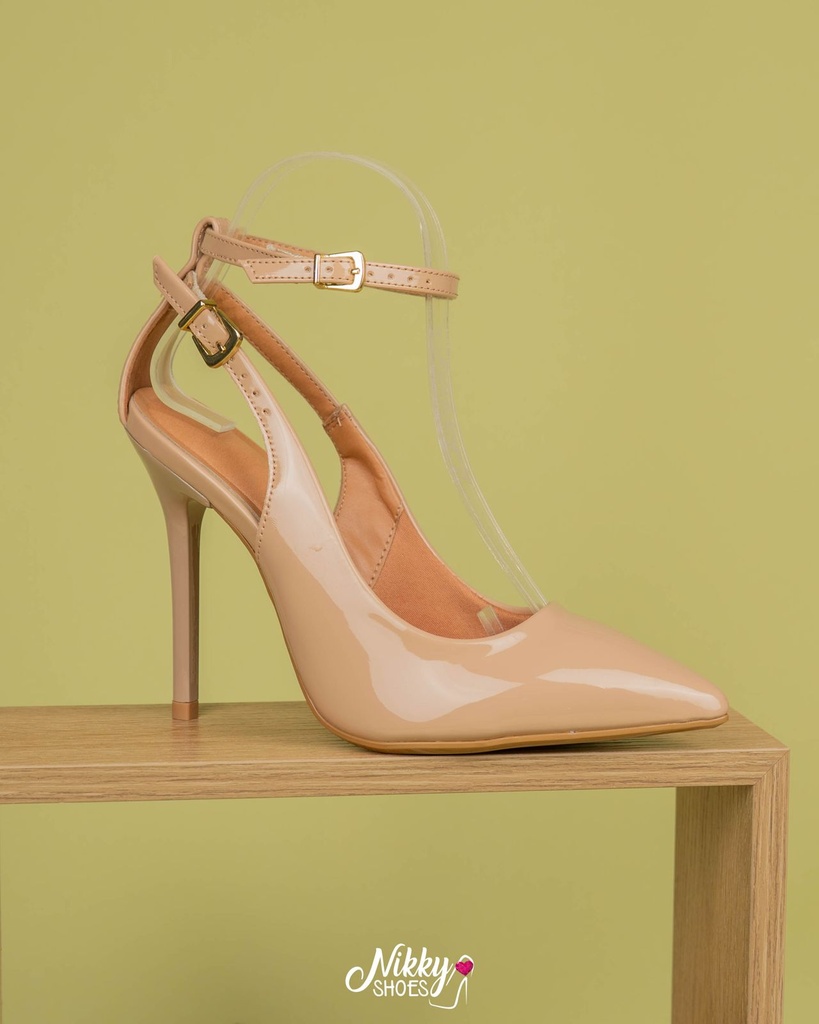 1421.117 VIZZANO STILETTO BEIGE VERNIZ 