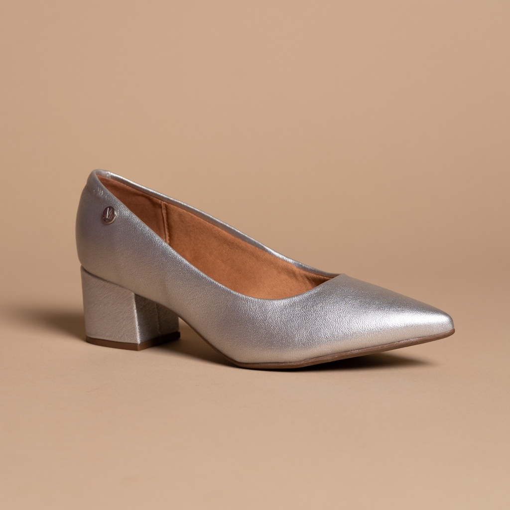 1220.315 VIZZANO ZAPATO PLATA METALIZADO