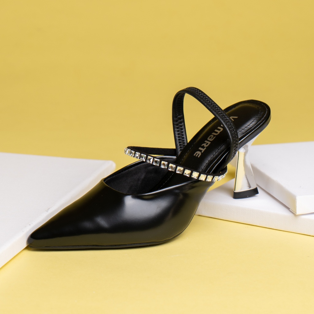 145001 VIAMARTE ZAPATO NEGRO NEW BOX