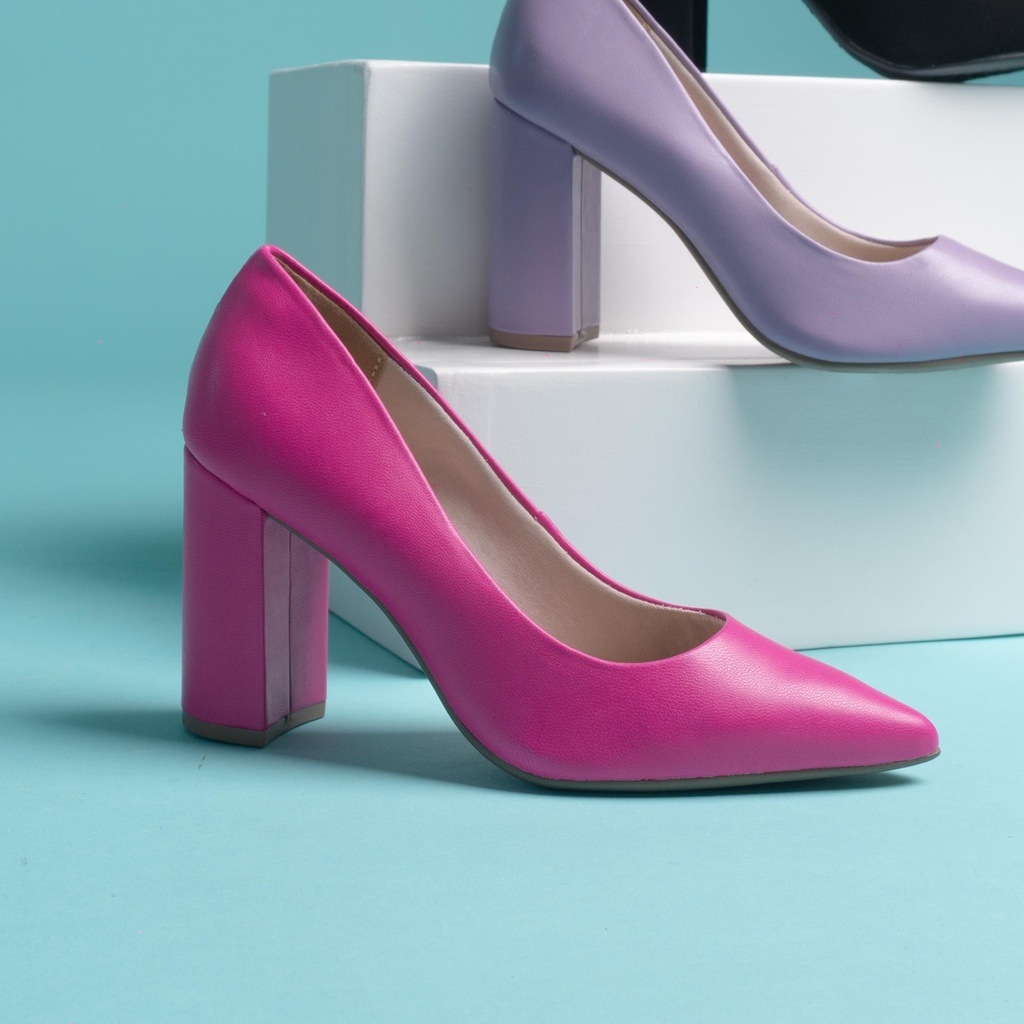 11701 VIAMARTE ZAPATO PINK NAPA