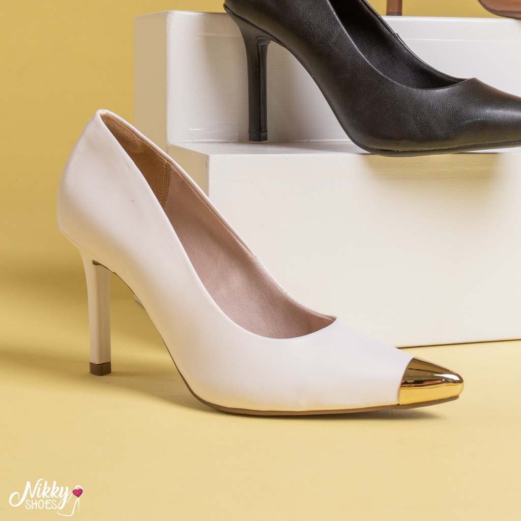 044001 VIAMARTE ZAPATO BLANCO NAPA
