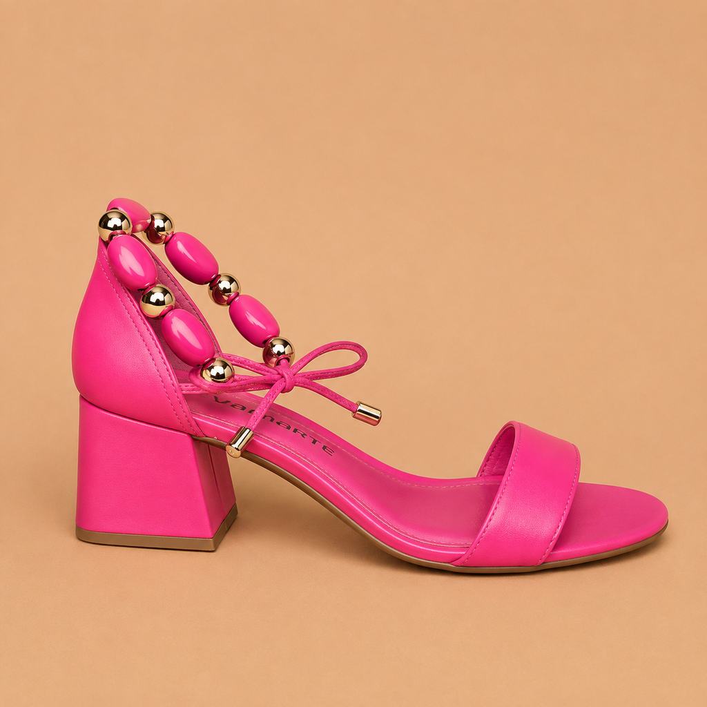 13808 VIAMARTE SANDALIA PINK NAPA