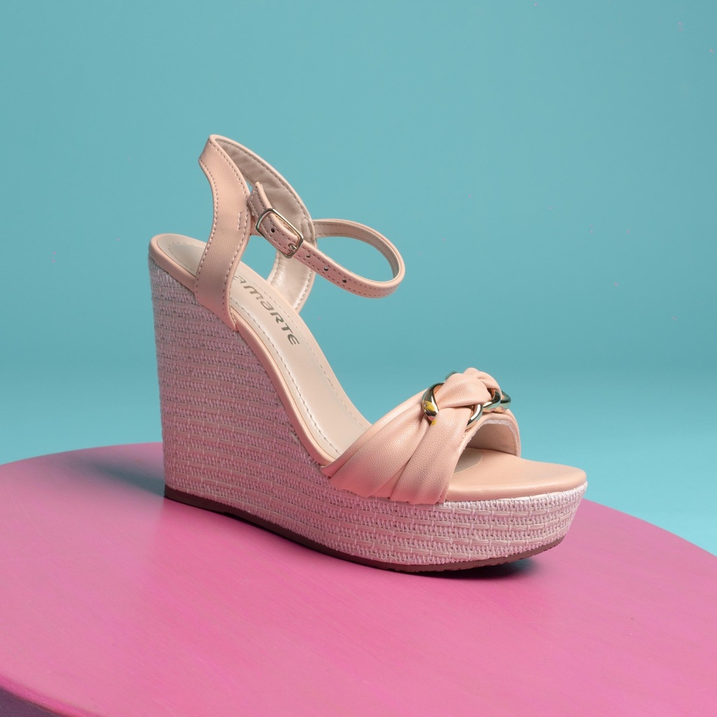 11304 VIAMARTE ZAPATO DURAZNO NAPA 