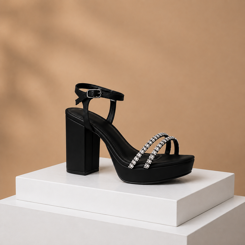 141020 VIAMARTE SANDALIA NEGRO NOBUCK