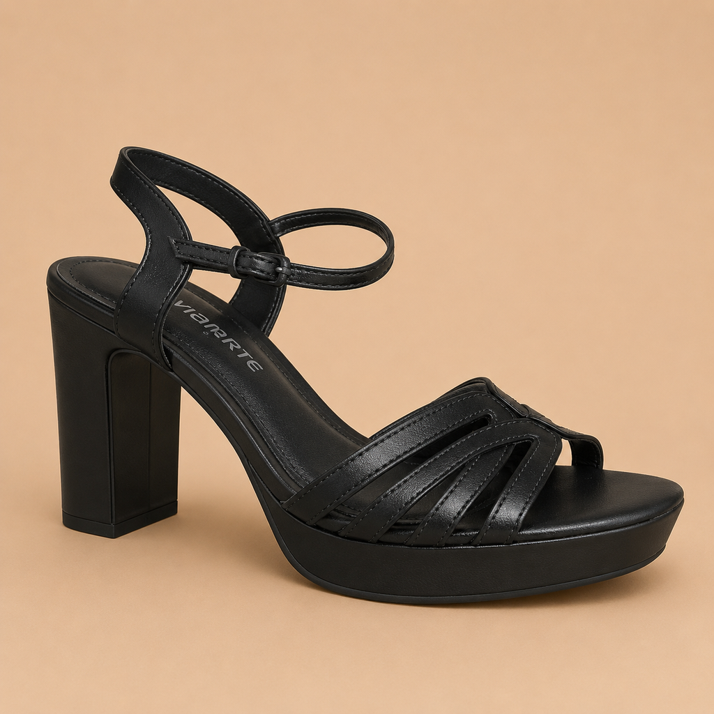 12301 VIAMARTE SANDALIA NEGRO NAPA