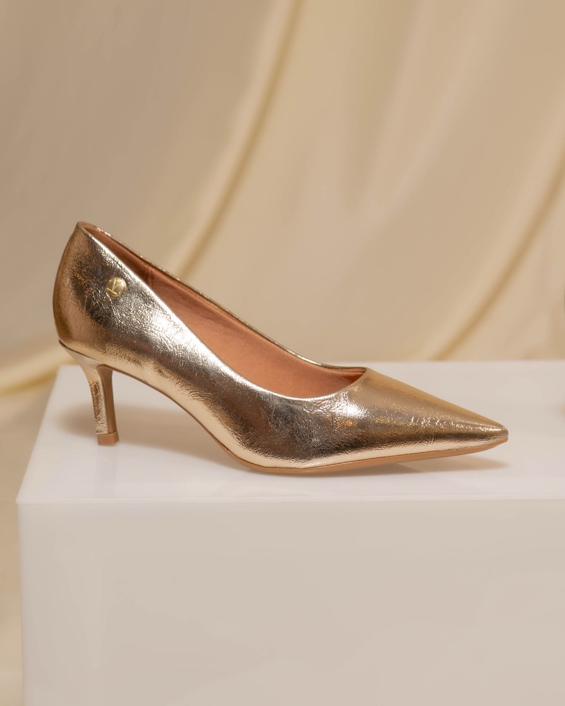 1456.200 VIZZANO ZAPATO DORADO METAL MILANO