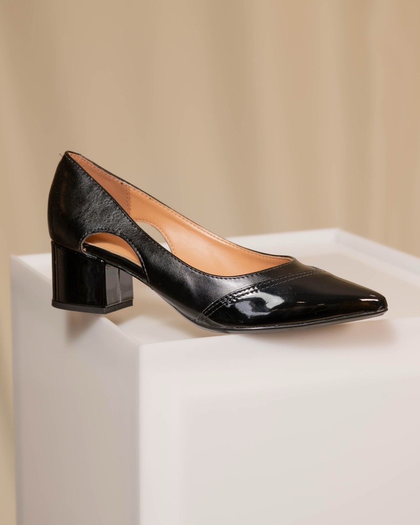 1220.391 VIZZANO ZAPATO NEGRO VERNIZ GARDA