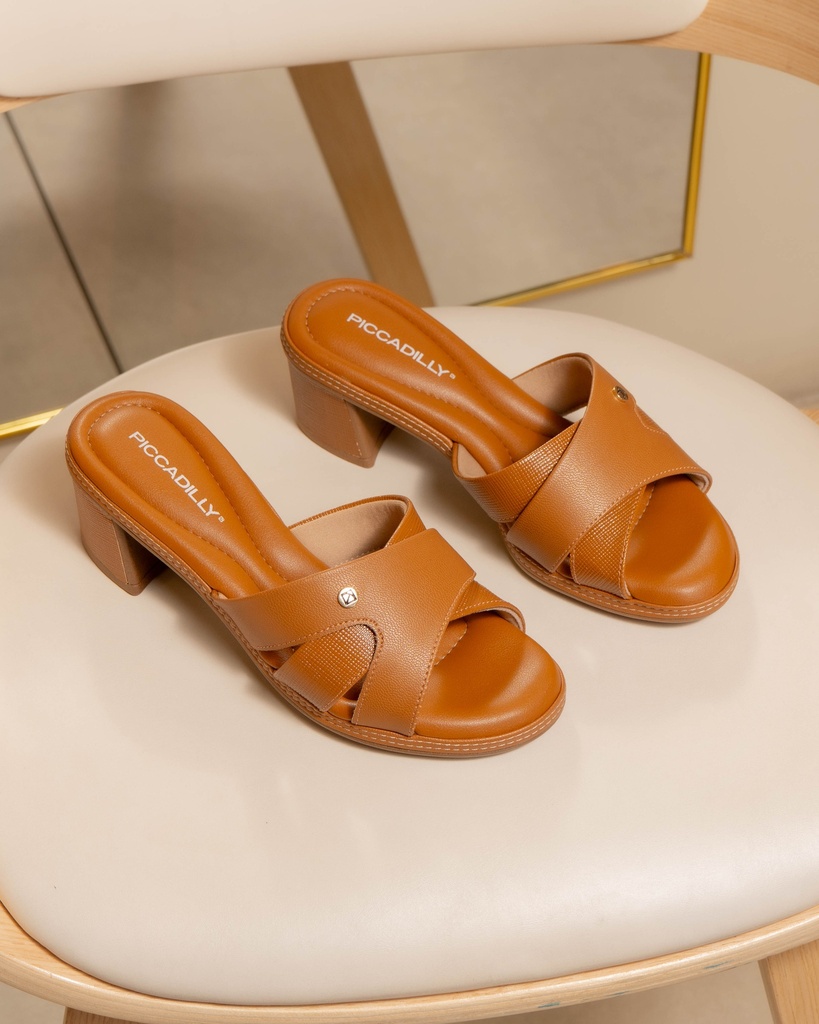 566086 PICCADILLY SANDALIA CAMEL NAPA