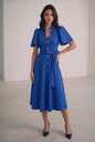 D23217-B VLTE VESTIDO DENIM LONA AZUL