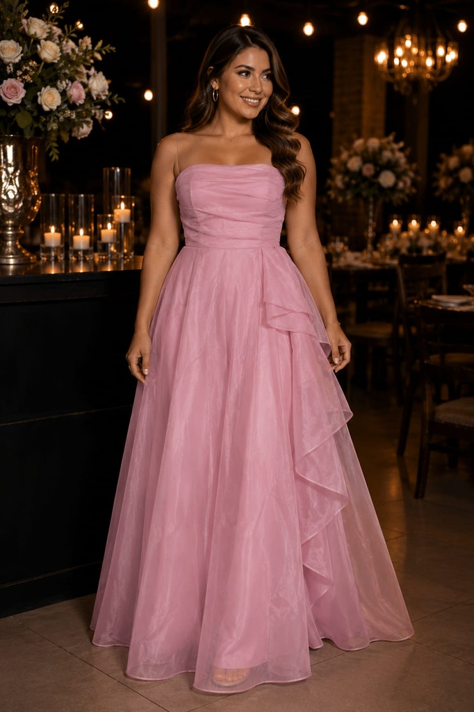 RVD7002 RSVLT VESTIDO GALA ROSA