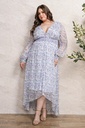 PM22371 SIBU VESTIDO LARGO PLUS CELESTE