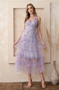 M22398 SIBU VESTIDO MIDI LAVANDA