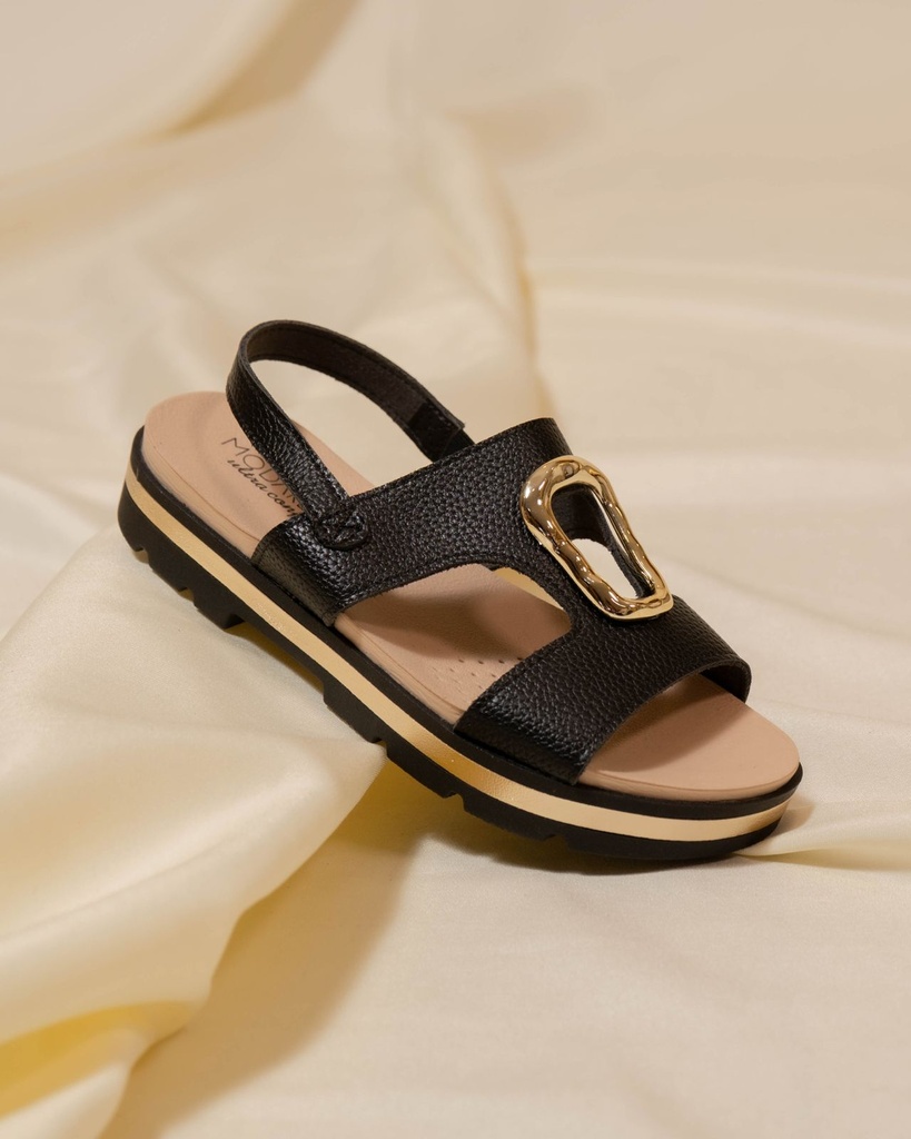 7132.160 MODARE SANDALIA NEGRO NAPA