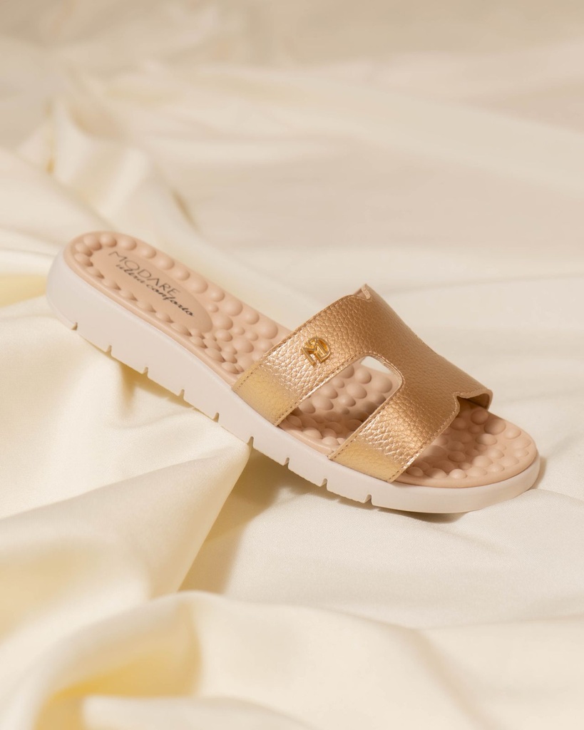 7162.330 MODARE SANDALIA DORADO METAL 