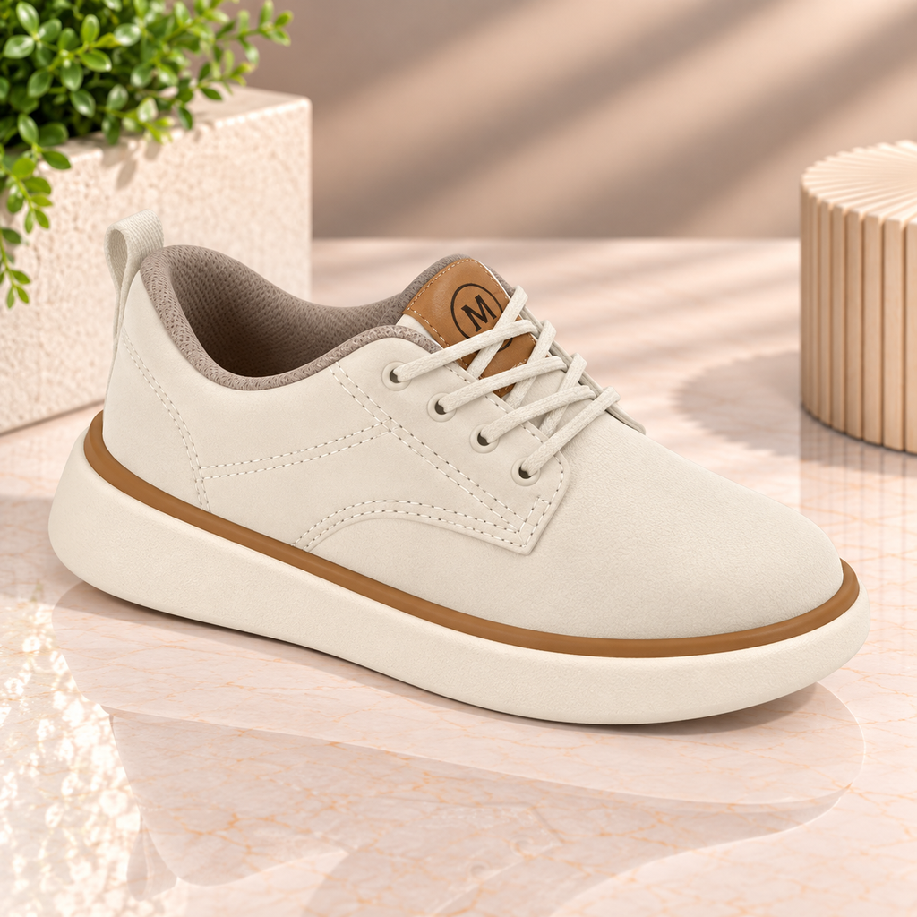 2631.211 MOLEKINHO TENIS CREMA NAPA