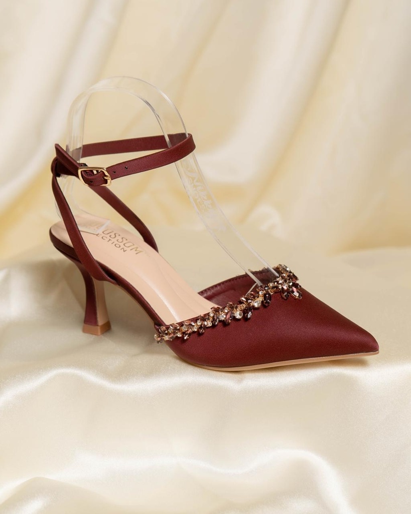 SELMA-33 BLOSSOM ZAPATO DEST. VINO