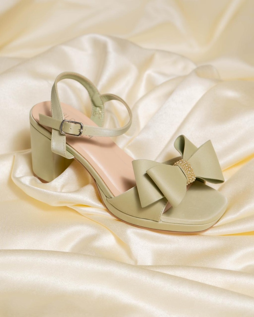 SARAH-16X BLOSSOM SANDALIA VERDE