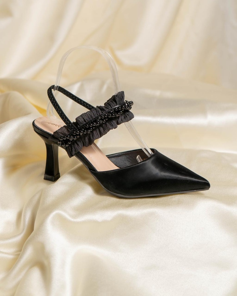 LEXIE-19 BLOSSOM ZAPATO DEST. NEGRO