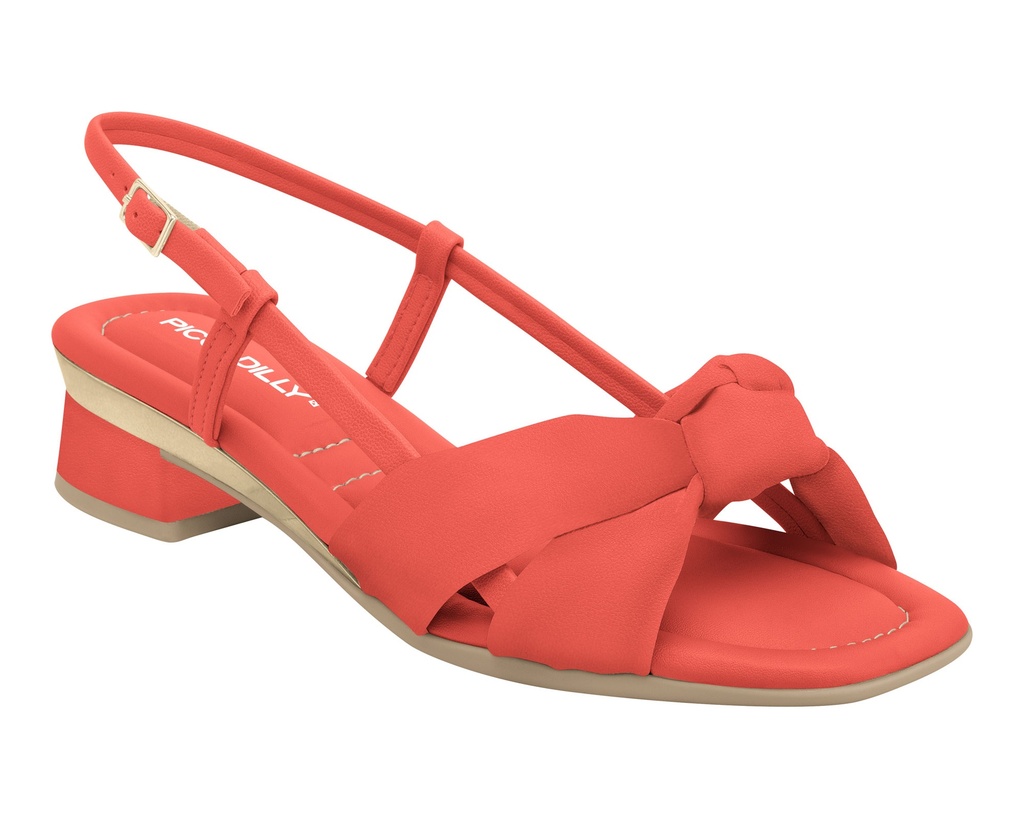 475002 PICCADILLY SANDALIA NARANJA NAPA