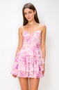 CD30737-1 LVSE VESTIDO FLOREADO ROSA
