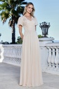 3356-03 ADRA VESTIDO PLUS GALA CHAMPAGNE