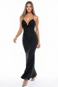 SDM2434JP SYPN VESTIDO GALA NEGRO