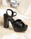 401001 VIAMARTE SANDALIA NEGRO NAPA