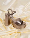 401005 VIAMARTE SANDALIA PLOMO METAL