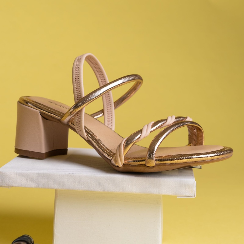 MA461 MISSISSIPI SANDALIA ORO ROSA METAL
