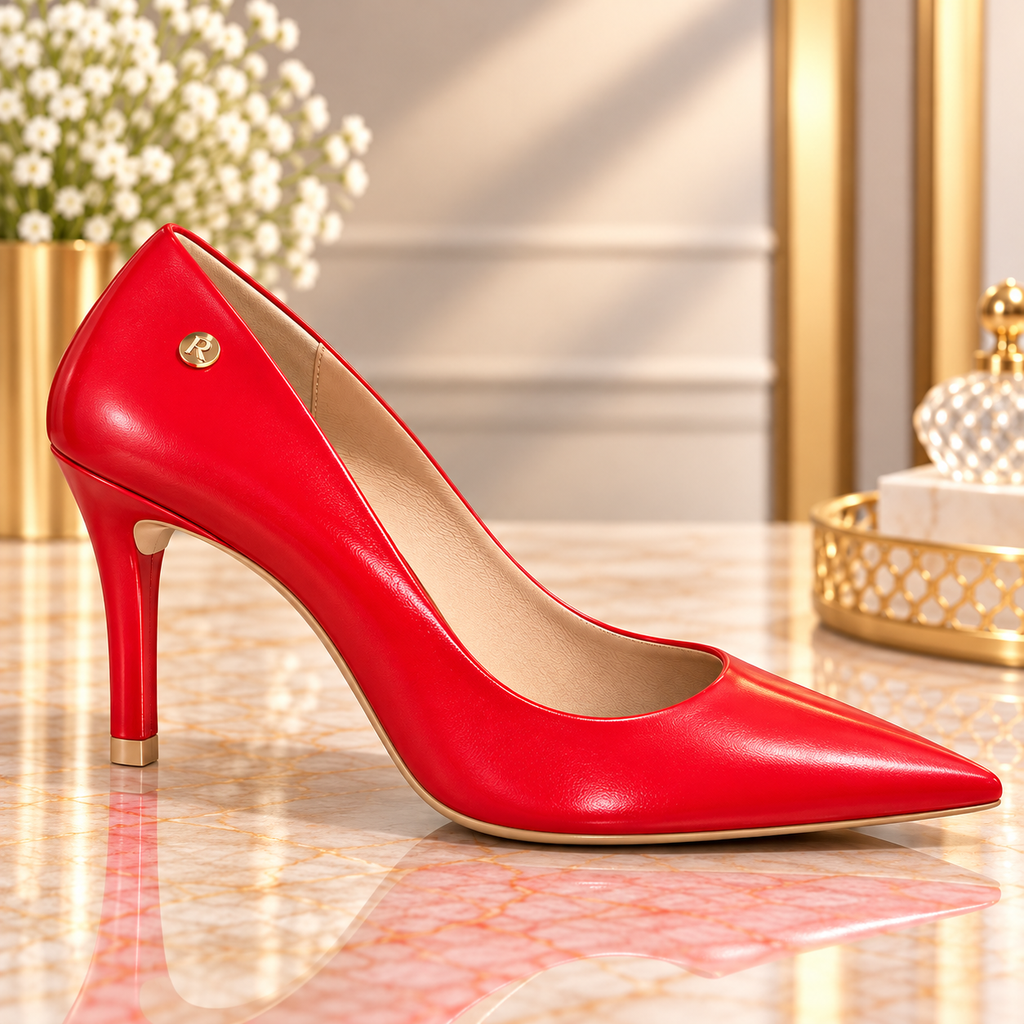 94101 RAMARIM STILETTO ROJO VERNIZ