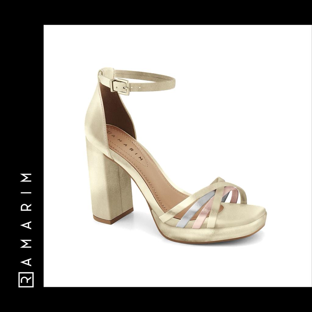 57104 RAMARIM SANDALIA ORO METAL