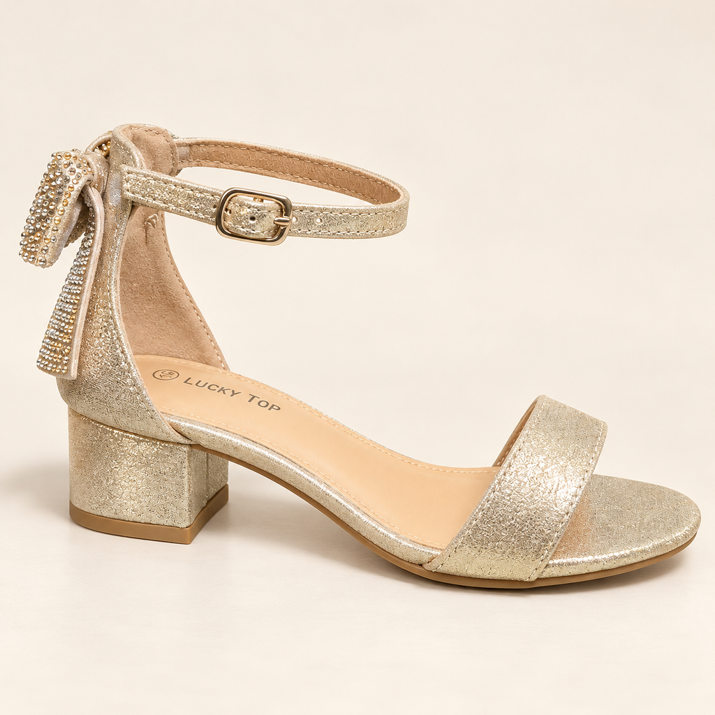 CLOVER-1K LUCKY TOP SANDALIA CHAMPAGNE
