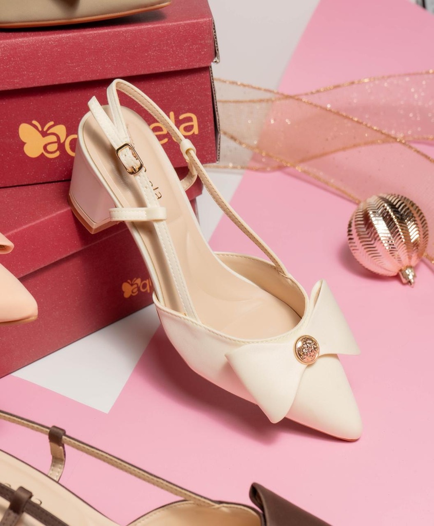SUNNY-4 AQUARELA ZAPATO DEST. CREMA