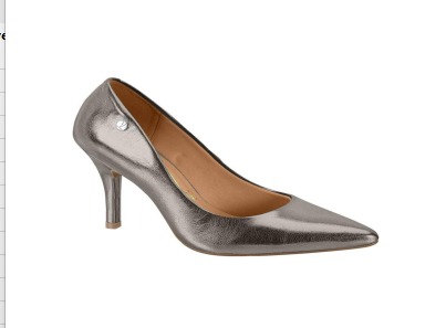 1184.1501 VIZZANO ZAPATO PLOMO METAL ESPEJO
