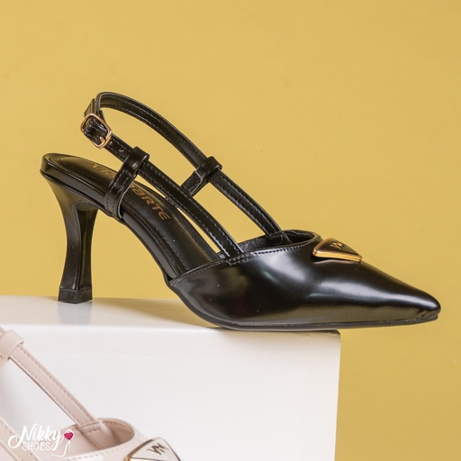 029002 VIAMARTE ZAPATO NEGRO NEW BOX