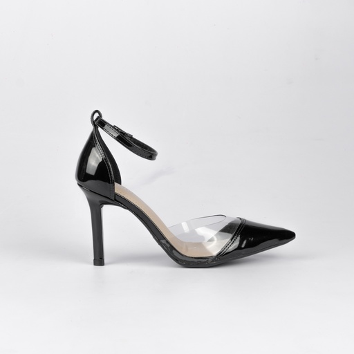 13308 VIAMARTE ZAPATO NEGRO VERNIZ 